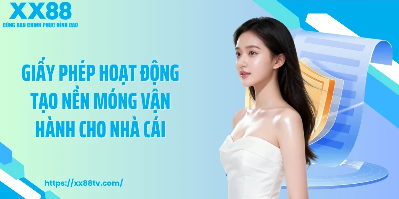 Giấy phép hoạt động tạo nền móng vận hành cho nhà cái